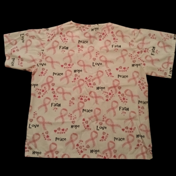 Scrub Set Breast Cancer Awareness - Picture 2 of 7